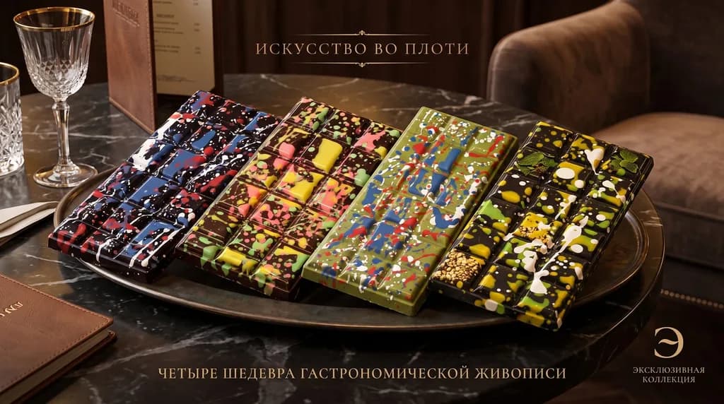 Авторські шоколадні плитки з малюнком CraftChocoKharkiv — бельгійський Callebaut